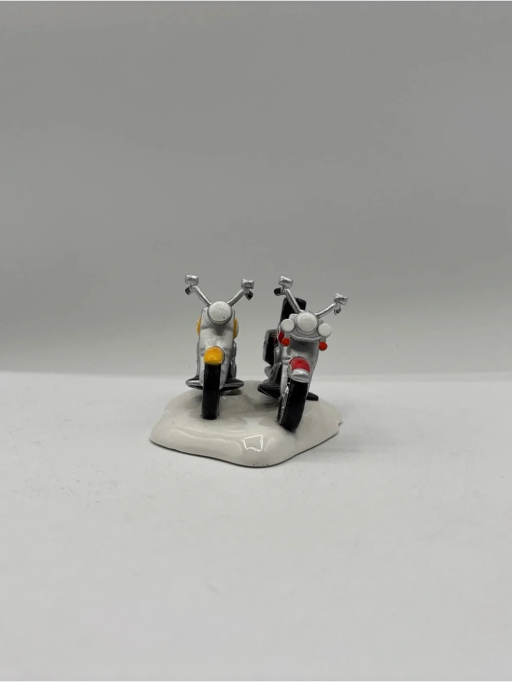 Department 56 1996 Vintage Original Snow Harley Davidson Fat Boy & Softail 54900